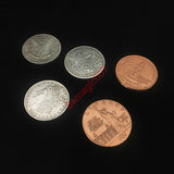 Hopping Morgan-- Close Up Trick Magic, Coin Magic-New Arrival