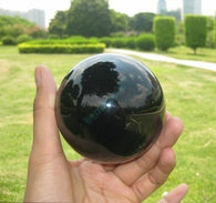 Colored Acrylic Ball - Black -90mm  - MAGIC ACCESSORIES-New Arrival