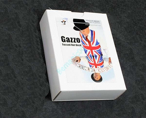 Gazzo Tossed Out Deck  -- Close Up Magic, Card Magic, Magic Trick-New Arrival