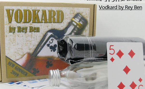 Vodkard  -- Close Up Trick Magic, Card Magic-New Arrival